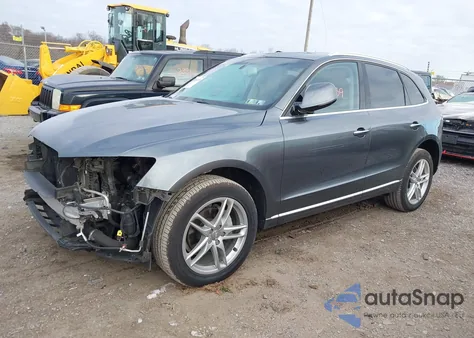 2016 Audi Q5 2.0T Premium из США, поврежденный, VIN WA1L2AFP1GA052351